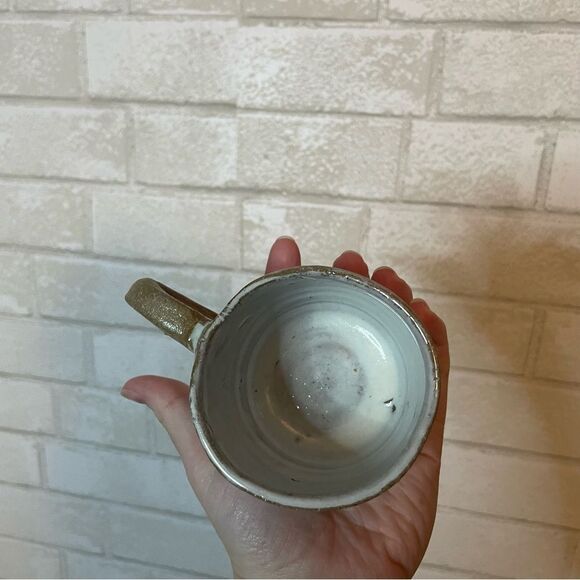 Hand thrown - Handmade 2” Pottery Small Mug / Espresso Mug - Picture 6 of 8